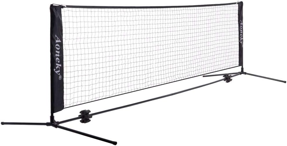 Aoneky Mini Portable Tennis Net for Driveway